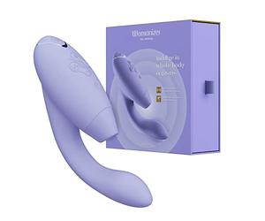 Womanizer Duo 2 Succionador de clítoris para mujer - Estimulador de clítoris y punto G - Smart Silence - Succionador mujer con 14 niveles de intensidad - Lila
