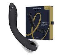 Womanizer OG Vibrador del punto G - Estimulador del punto G & Succionador de clítoris - Juguete consolador Pleasure Air - Sumergible - Vibrador recargable para mujeres y para parejas - Gris oscuro