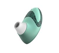 womanizer W500 vibrador sexual mujer, estimulador clítoris succionador, con 12 niveles de intensidad, impermeable, Limited SWAROVSKI® Elements, Menta - León