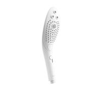 Womanizer Wave Alcachofa de ducha 2 en 1 - Masajeador con chorros de agua especiales - 3 patrones diferentes - Multifuncional con masaje de agua - Blanco