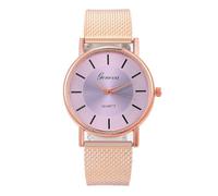 Woman's Life - Reloj de cuarzo de gama alta para mujer, cristal distinguido, azul, para mujer, aprobado por ferrocarriles, para hombre, G, talla única