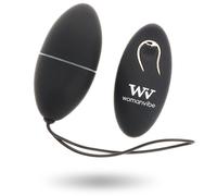 Womanvibe Alsan Huevo Vibrador Control Remoto Silic Negro 1ud
