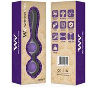 WOMANVIBE Keisy II Bolas Silicona - Fortalece Tu Suelo Pélvico Con Diseño Ligero y Suave