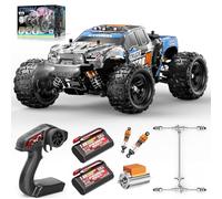 Womaqu Coche radiocontrol 4x4 Todoterreno 1:18, Coche teledirigido RC 2.4GHz proporcional, 2 baterías 7,4V 1300mAh, transmisión metálica, para Mayores de 8 años y Adultos Principiantes