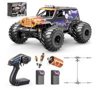 Womaqu Coche Teledirigido Brushless 1:14 Adulto, RC Car 4WD Off-Road 70 km/h con Amortiguadores de Aceite, 2 Baterías 3S LiPo 1200mAh, Coche Radiocontrol de Alta Velocidad