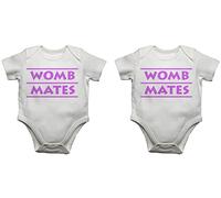 Womb Mates - Conjunto de 2 chalecos para bebé (9-12 meses)