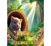 Wombat Willi & das geheimnisvolle Artefakt: Kinderbuch + Malbuch + Rätselbuch + Lernbuch