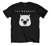 Wombats - the - T-Shirt # Xxl Unisex Black # Rainbow Eyes