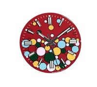 WOMELF Esfera Luminosa Verde de 28,5mm, Accesorios for Reloj, esferas de Reloj compatibles con Movimiento NH35/NH36/4R/7S (Color : Bronze)