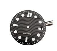 WOMELF Piezas de Reloj con Esfera de Reloj de 31mm, Caras Luminosas compatibles con Piezas de reparación de Esfera de Movimiento automático 2813/8215/821A/2836 (Color : A)