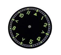 WOMELF Reloj clásico de Estilo Aviador de 29mm con Esfera y manecillas, números arábigos compatibles con Movimiento automático NH35 NH36 (Color : Only dial I, Size : For NH35 NH36)