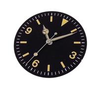 WOMELF Reloj clásico de Estilo Aviador de 29mm con Esfera y manecillas, números arábigos compatibles con Movimiento automático NH35 NH36 (Color : Dial Hands F, Size : For NH35 NH36)