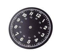 WOMELF Reloj clásico de Estilo Aviador de 29mm con Esfera y manecillas, números arábigos compatibles con Movimiento automático NH35 NH36 (Color : Only dial B, Size : For NH35 NH36)