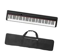 WOMELF Teclado De Piano Digital con Llave De Martillo Pesado De 88 Teclas, Controlador USB, Instrumento De Teclado Electrónico Piano Electrónico para Principiantes