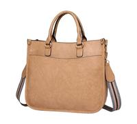 Women Bags,Casual Fashion Outdoor Trendy Bag,Mother Portable Large Capacity,Rolling Craft Tote(Khaki)