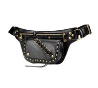 Women Belt Bags, Steampunk Travel Sling Waist Pack, Stylish Design, Adjustable Strap, Lightweight and Sturdy, Black, Brown, Perfect for Work and Travelling