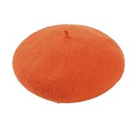 Women Beret Hat French Style Plain Felt Beret Hat Cloche Hats Womens Soft Warm Vintage Artist Hats Bowler Skull Cap for Outdoor Party Wedding