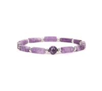 Women Body Purifying Amethyst Slimming Natural Amethyst Bracelet Magnetic Healing Crystal Magnetic Therapy Bracelet for Pain Relief Fatigue Free Shipp