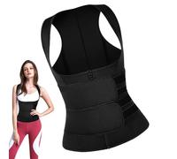 Women Body Shaper, Fitness Waist Vest, Slimming Compression Tank, Breathable Workout Top, Girls Leisure Wear, Running Shopping Outfit, 15x10cm Compact Frame, for Daily Gym Travel Home Outdoor Use