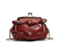 Women Bolsos Wows Bows Crossbody Bolsas Chain Hombro Pequeño Pequeño Correo Mitching Cadena Para Las Mujeres Cuero Cruces Crossbody Bows Messenger