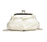 Women Bolsos Wows Bows Crossbody Bolsas Chain Hombro Pequeño Pequeño Correo Mitching Cadena Para Las Mujeres Cuero Cruces Crossbody Bows Messenger