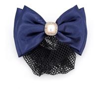 Women Bun Net Diamond Hair Clip For Work Hair Net Bow Headband Flower
