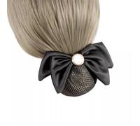 Women Bun Net Female Flight Attendant Hair Plate Head Flower Hair Clip Net