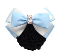Women Bun Net Ladies With Diamond Bow Hair Net