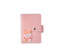Women Card Holder Wallet PU Leather Cute Cartoon 26 bit Case School Men Credit Passport Bag ID(8)