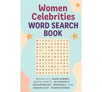 Women Celebrities Word Search Book: Fun and Challenging Word Search Puzzles Featuring Famous Women from Around the World | 50 Puzzles with Solutions | Brain-Boosting Activity Book for Adults and Teens