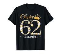Women Chapter 62 Fabulous EST 1964 62nd Birthday Queen Camiseta