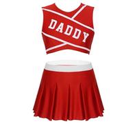 Women Cheerleader - Lingerie Cheer Outfit Cheerleader | Comfortable Uniform Çheerleader, High Waisted Music Party Costume, Versatile Halloween Styling Wear, Vibrant Athletic Lingerie For Women