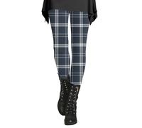 Women Christmas Leggings Snowflake Santa Reindeer High Waisted Tights Stretchy Pants Cute Trousers Skinny Fitness Yoga Fancy Pants Christmas Bottoms E-01 (Grey, S)