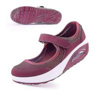 Women Comfort Walking Nurse Shoes Anti-slip Breathable Wedges Sneaker for Fitness