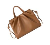 Women Commuting Bag Pleated Messengers Large Capacity Shoulder PU Leather Handbag All-Matching Crossbody Women Pleated Crossbody Top Handle Handbag PU Leather Shoulder