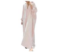 Women' Dresses 2026 Boho Cardigan Linen Cotton Striped Plus Size Asymmetrical Dress Plain Summer Beach(Rd2,L)