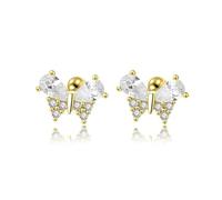 Women Earring Insect Butterfly Stud Earrings For Daughter Girls