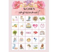 Women Empowerment Bingo: Game for Women's Day Theme | Event board game for celebration, feminist event