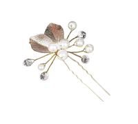 Women Ethnic Wedding Bridal Bridesmaid Decor Leaf Headpiece Hair Stick Hairpin