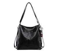 Women Fashionable New Pattern Simple Solid Color Zipper Large Capacity Shoulder Bag
