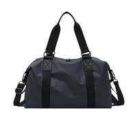Women Fitness Bag Men Gym Handbag Sport Training Shoulder Travel Bags Luggage Waterproof Nylon Gym Bag Tote Bags(Deep Grey)