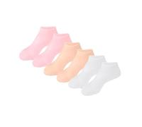 Women Foot Spa Pedicure Silicone Socks,Silicone Socks for Dry Cracked Feet,Full Foot Moisturizing Silicone Socks (D,One size)