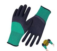 Women Gardening Gloves - Waterproof Yard Use, Thorn Resistant Garden Rubber Grip Heavy Duty Planting Weeding Digging Protection Flexible Comfort Fit | Ideal for Work Outdoor Indoor Pruning Raking