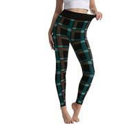 Women Leggings High Waisted Tights Print Trousers Slim Fit Athletic Bottoms Fall Casual Sports Running Yoga Pants E-03 (Sky Blue, XXXL)