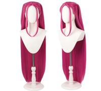 Women Men Demon Hunters Cosplay Wigs,Anime Rumi Mira Zoey Costume Wigs,Long Purple Braids Wig for Halloween Accessories