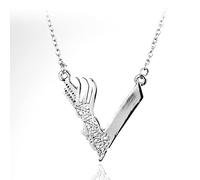Women Necklaces Men Necklacesngs Logo Necklace for Men Fashion Accessory Gift/Light Yellow Color/50Cm