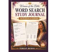 Women of the Bible Word Search and Study Journal: Lessons of Faith, Courage, Obedience, Hope, and Love
