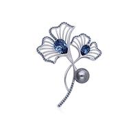 Women Pins Pearl Elegant Crystal Brooch Multifunctional White-Collar Accessories Lapel Pin for Jacket Scarf Dress or Shawls Fashion brooches Made in China