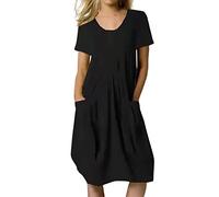 Women' Plus Size Print Daily Casual Short Sleeve Bohemian V-Neck Maxi Dress