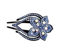 Women Ponytail Pins - Glitter Decorative Slide, Non Slip Salon Headpiece, Fastener, Secure Bun Holder | Versátil Beauty Grooming Tool, Perfect for Home Office Outdoor Travel Wedding